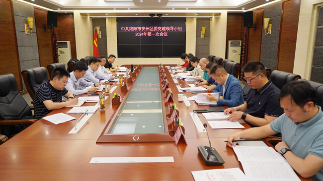 区委党建领导小组2024年第一次会议召开